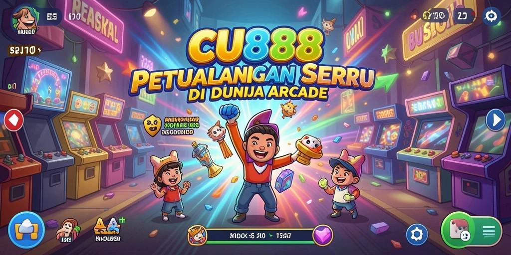 Tampilan gameplay seru dan penuh tantangan di CU888.