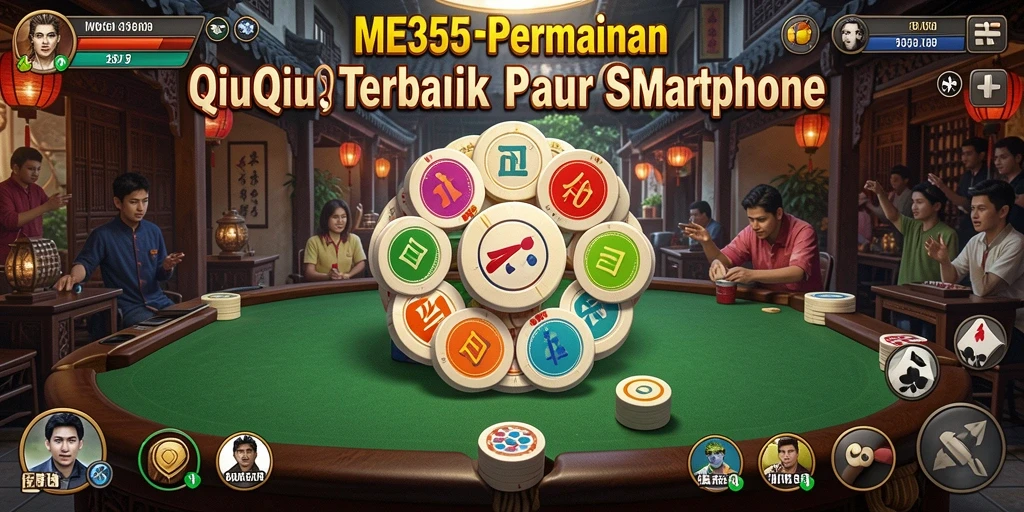 Screenshot gameplay QiuQiu yang mendebarkan dan penuh strategi.