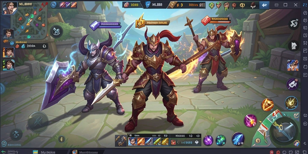 Tampilan gameplay <strong>MLBB8</strong> yang memukau dalam permainan Domino.
